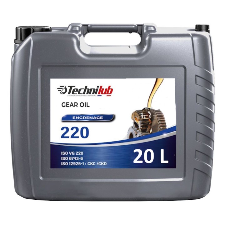 Huile de transmission Engrenage 220 - Bidon 20 L