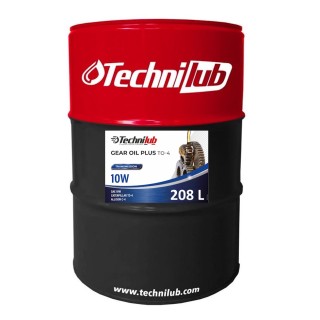 Huile GEAR OIL PLUS TO-4 10W - Fût 208 L