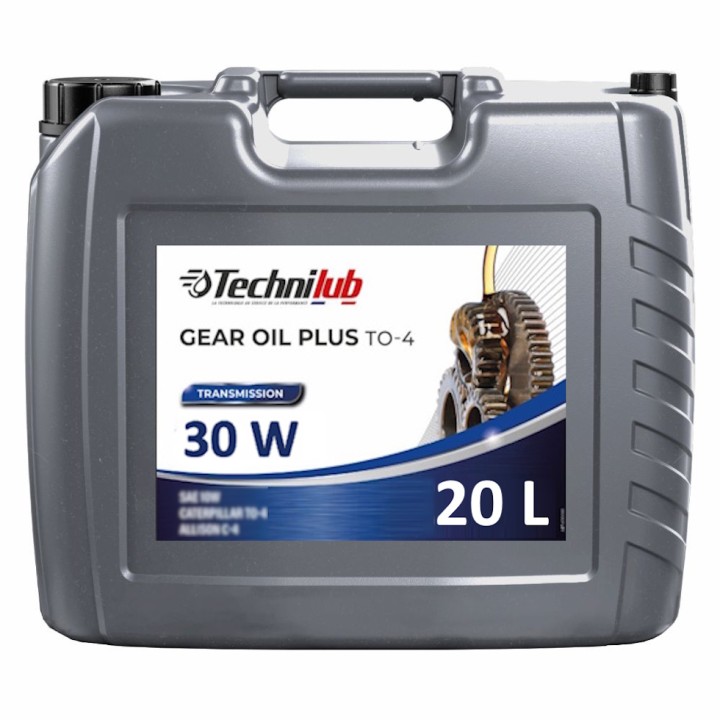 Huile GEAR OIL PLUS TO-4 30W - Bidon 20 L