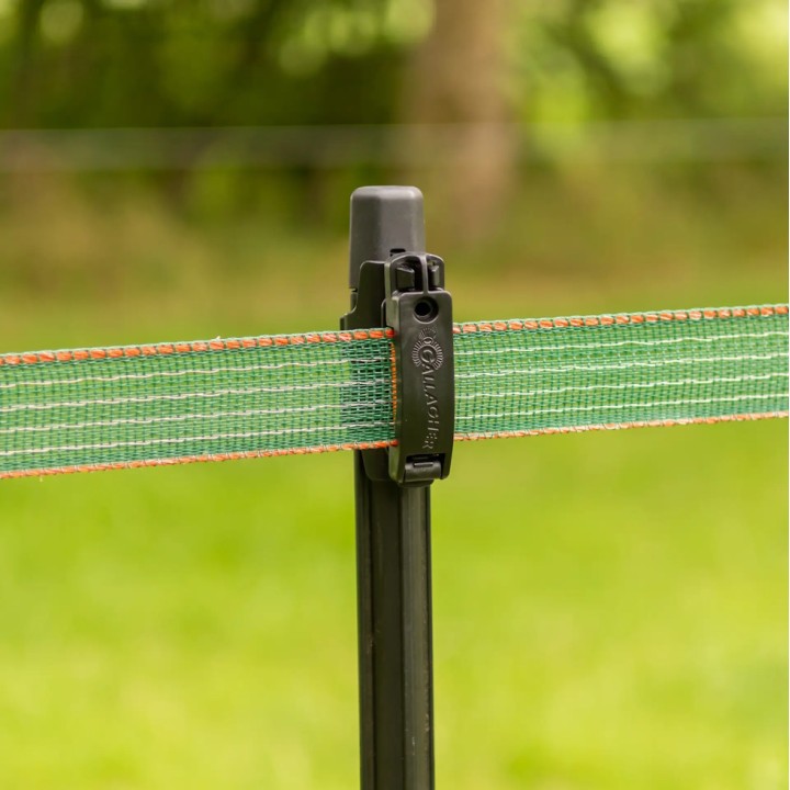 Ruban TurboStar 40 mm renforcé long. 200 m vert Gallagher