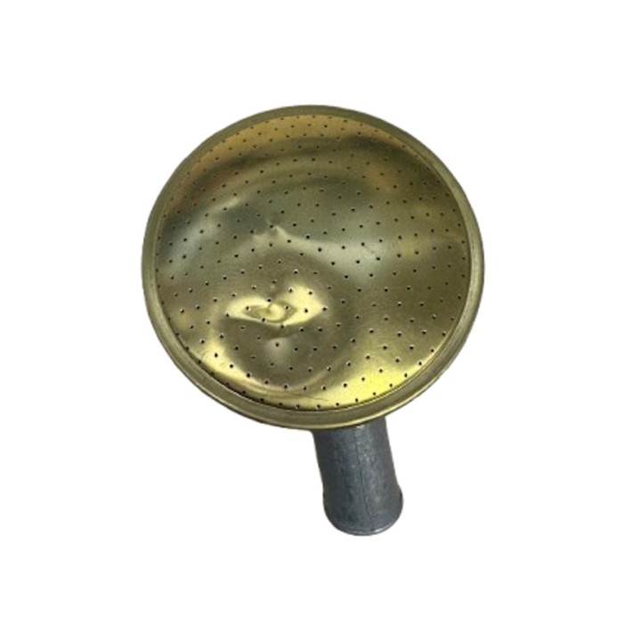 DESTOCKAGE : Pomme d'arrosoir petit débit GEKA métal léger, trous 0,7 mm et platine 80 mm