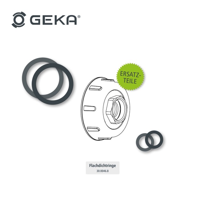 Kit de joints de rechange pour adaptateur IBC GEKA plus