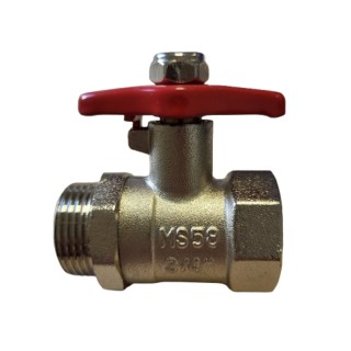 DESTOCKAGE : Clapet à bille mâle/femelle 3/4" pour lances d'arrosage Soft Rain, Vario et Sport Geka