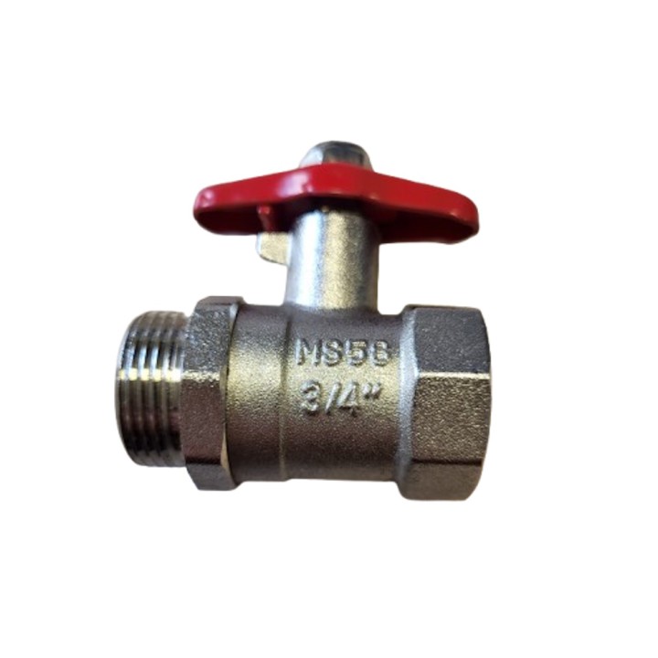 DESTOCKAGE : Clapet à bille mâle/femelle 3/4" pour lances d'arrosage Soft Rain, Vario et Sport Geka