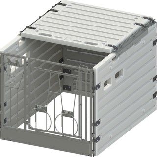 Support de toit Box à veaux modulaire avec tige Kerbl