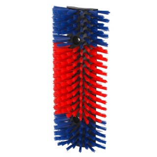 Brosse à gratter demi-ronde Betty, 50x22 cm, rouge et bleu Kerbl