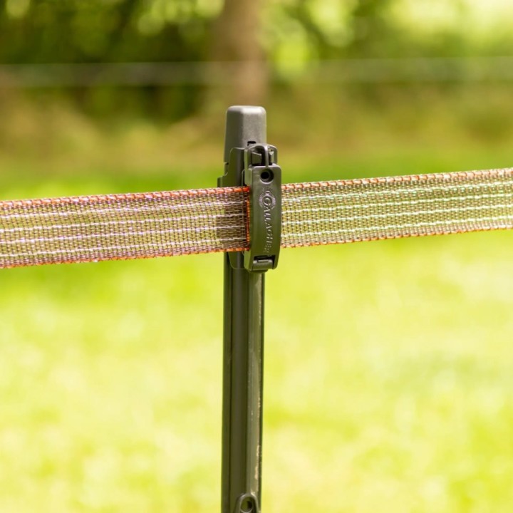 Ruban TurboStar 40 mm renforcé long. 200 m terra Gallagher