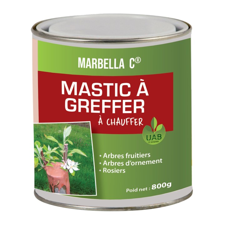 Mastic Marbella à greffer à chaud, boite 800 g