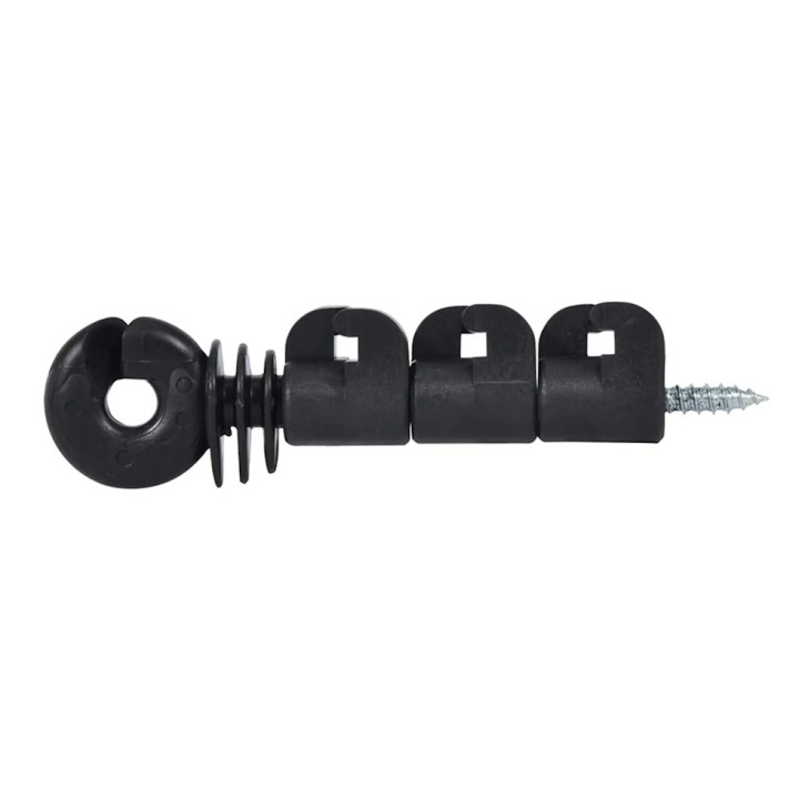 Isolateur pour clôture bi-conducteur