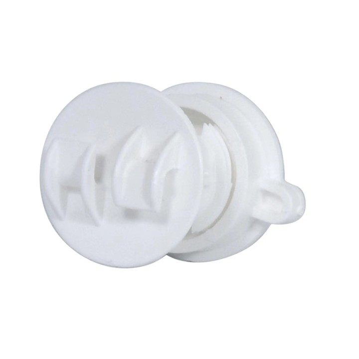 Isolateur à écrou blanc diam. 6 - 14 mm Gallagher (10 unités)