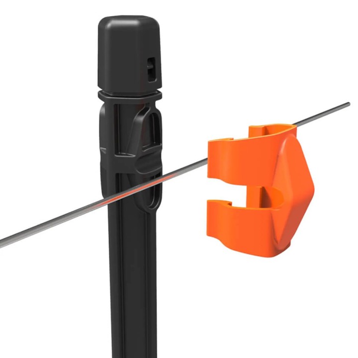 Clips fils pour piquets Line post Gallagher (20 unités)