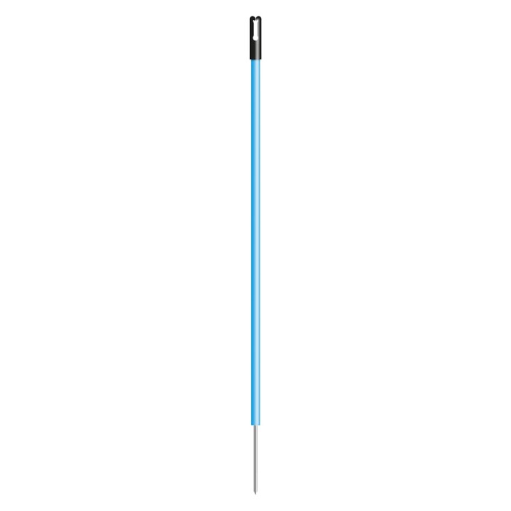 Piquet clôture électrique PVC bleu haut. 0,85 m + pointe 0,20 m Gallagher (10 unités)