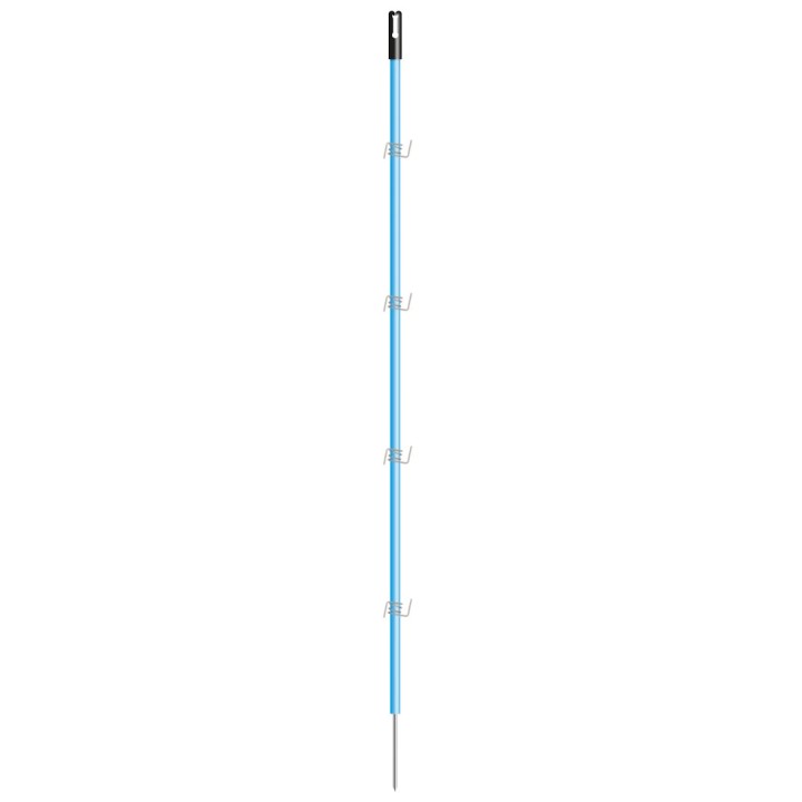 Piquet clôture électrique PVC bleu haut. 1,35 m + pointe 0,20 m Gallagher (10 unités)