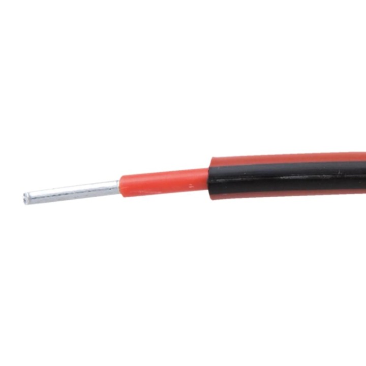 Câble de terre 2,5 mm doublement isolé XL rouge, rouleau de 50 m Gallagher