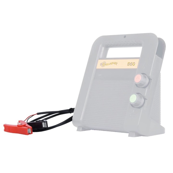 Câble de raccordement 12V pour électrificateur B60 Gallagher