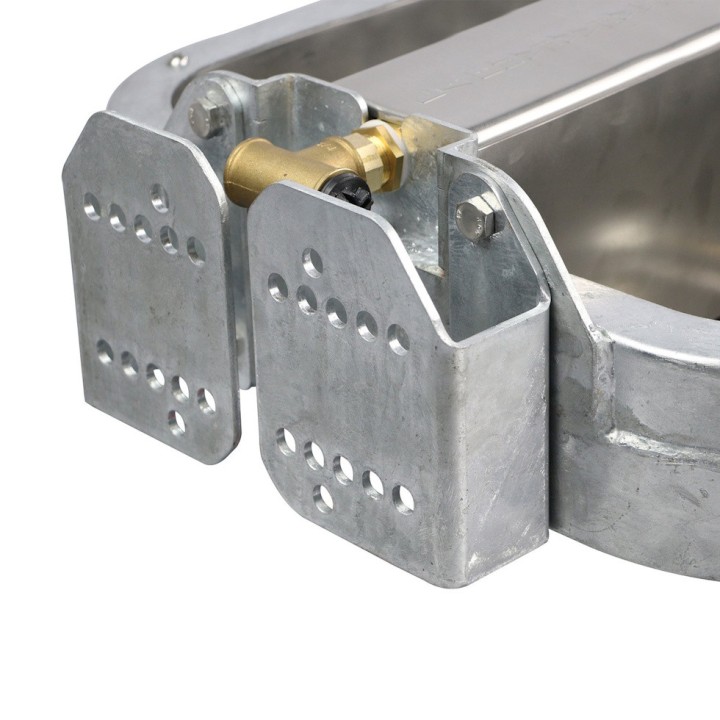 Abreuvoir inox double LAC 550 La Buvette