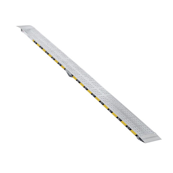 Rampe de chargement pliable aluminium 3 m, capacité chargement max. par paire 330 kg
