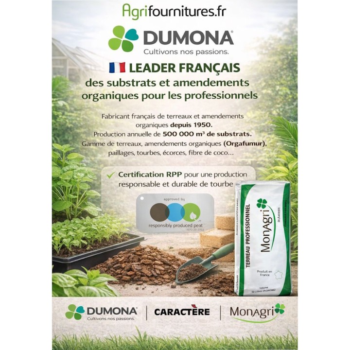 Paillage Ecorce de Pin Maritime 25-40 Monagri - 50L
