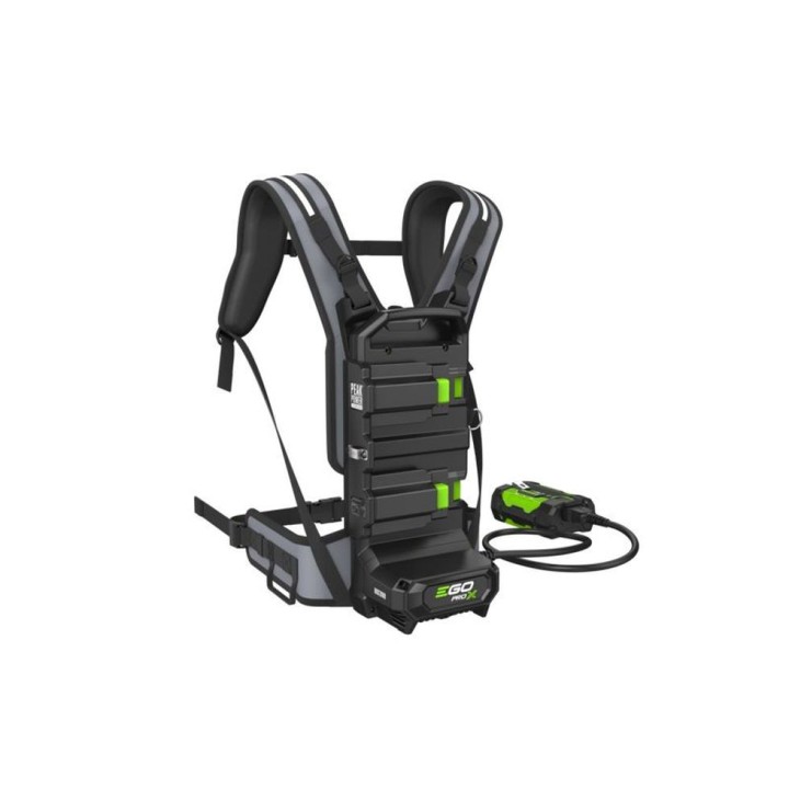 Porte batterie double avec harnais dorsal PRO X BHX2001 et adaptateur ADB1000 - EGO