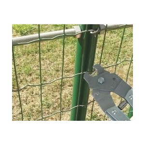 Agrafeuse à grillage pour poteaux ronds EDMA