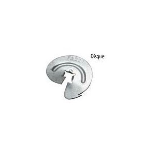 Disque d'ancrage + tige