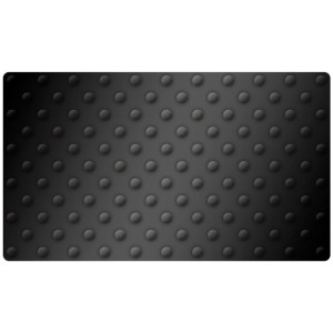 Dalle Podotactile 42 x 80 cm en caoutchouc pour l'orientation des personnes malvoyantes, ép. 7 mm