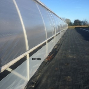 Bavette habillage Agrithermic Cristal, dim. 1,4 x 19 m