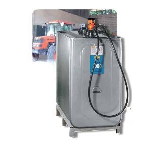 Station service acier zingué UNI CENTRI, 35 L/min Cemo