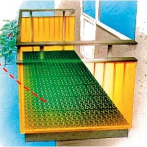 Pack de 11 Dalles Emboitables Ajourées soit 1m2