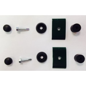 Kit de fixation Grillage sur Portillon Classic ou Classic Plus