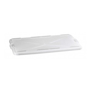 Couvercle pour bac alimentaire blanc 65 litres