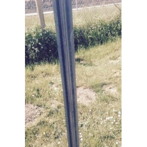 Piquet de Parc Agricole en T, acier brut, Hauteur 2 m par 100 unités