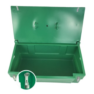 Bacs de stockage Plast'Up, avec grenouillères et cadenas - 100, 200 ou 300 L