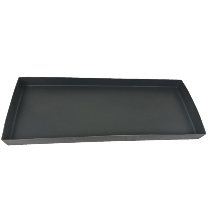 Bacs de rétention gris Plast'Up, avec ou sans caillebotis - 60 L