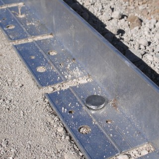 Bordure de jardin aluminium équerre Toltex