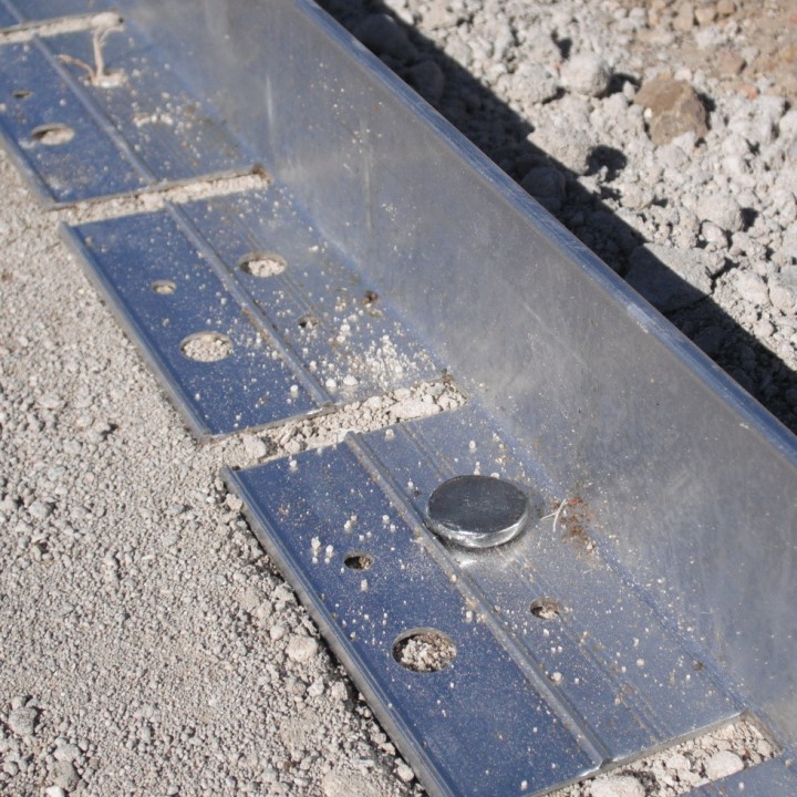 Bordure de jardin aluminium équerre Toltex