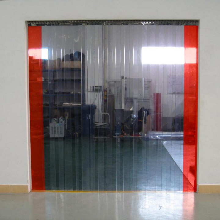 Lanière 30 cm PVC Transparente pour Porte Souple