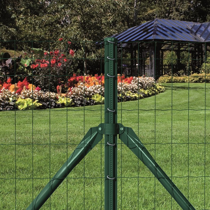 Grillage Soudé Vert Qualité Classic maille 100x50mm rouleau de 25m