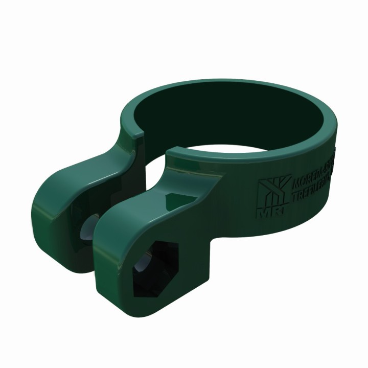 Colliers de pose polyamide VERT 6005 pour poteaux et jambes de force QuickFix