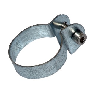 Collier acier pour poteau Quickfix galvanisé, sachet de 4