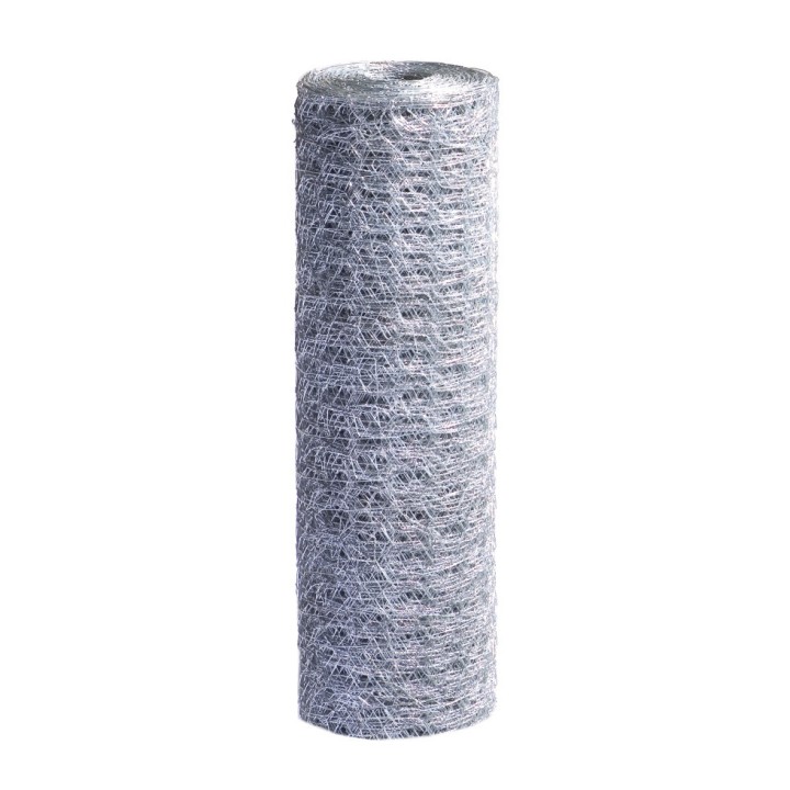 Grillage Triple Torsion, Hauteur 200cm - Maille Hexagonale de 25mm - Rouleau de 50 m