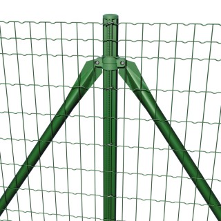 Jambe de force tubulaire plastifiée verte QuickFix
