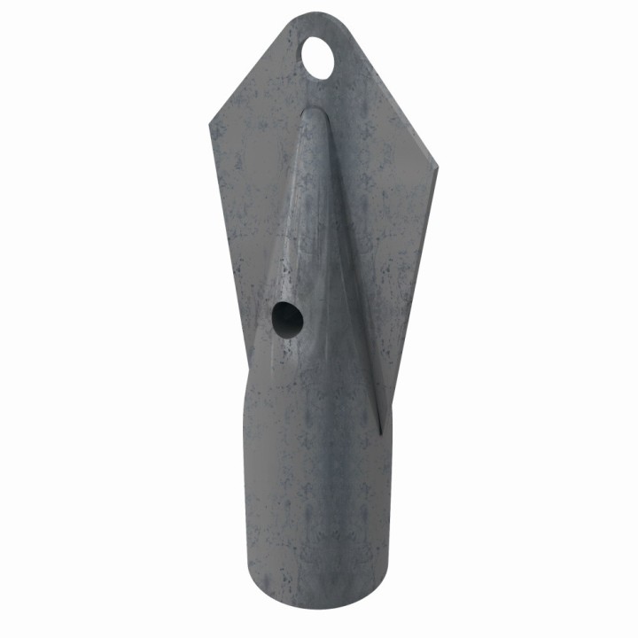 Jambe de force tubulaire Quickfix galvanisée