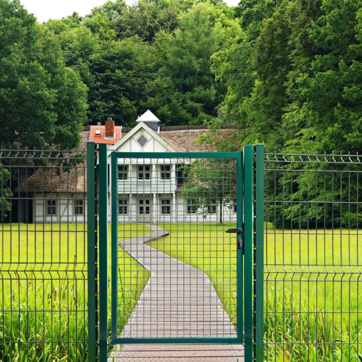 Portillon Grillagé Vert CLASSIC - Largeur 1m