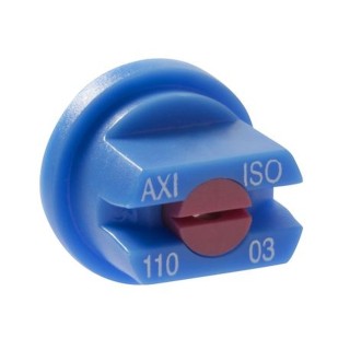 Buse AXI 110° standard ou Fast-Cap Albuz à fente à grand champ de pression - Bleue