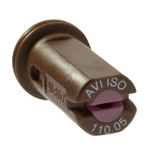 Buse AVI 110° standard ou FAST-CAP Albuz à fente anti-dérive venturi - Marron