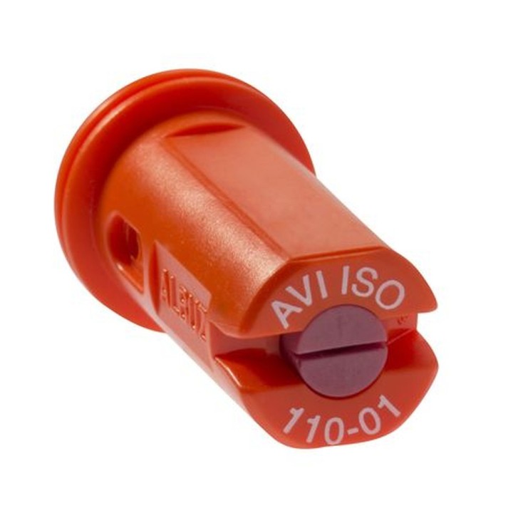 Buse AVI 110° standard ou FAST-CAP Albuz à fente anti-dérive venturi - Orange