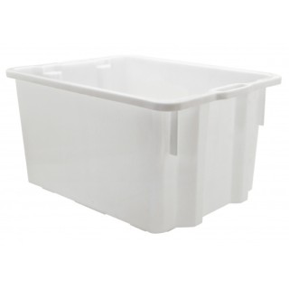 Bacs alimentaires, blanc - 50, 65 ou 90 litres