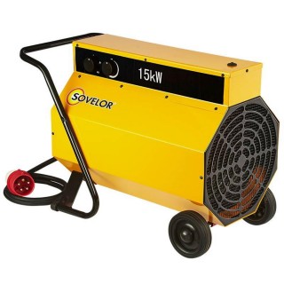 Chauffage mobile électrique C15 Sovelor 380 V air pulsé 15 KW