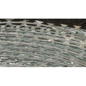 Barbelé Militaire Concertina Milironce Ø450mm - Multi-Lames - BT028 - Galva B